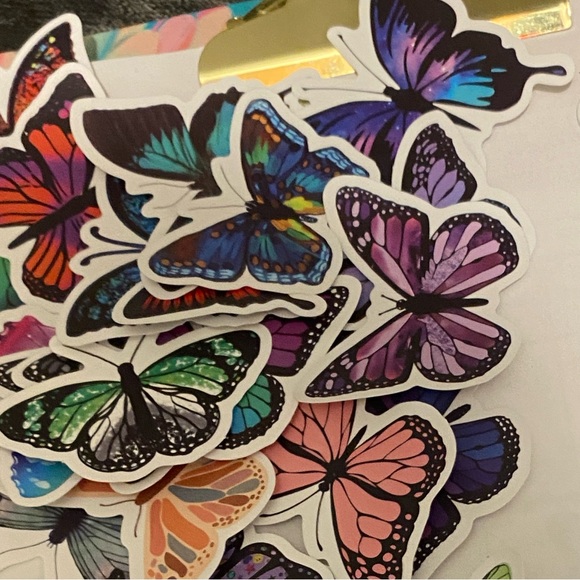 Pack of Butterfly stickers! Number varies 👁️👁️ details - Picture 2 of 8